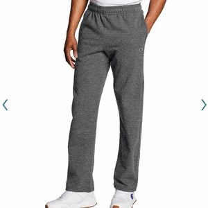 Champion Powerblend Fleece Gray Sweatpants